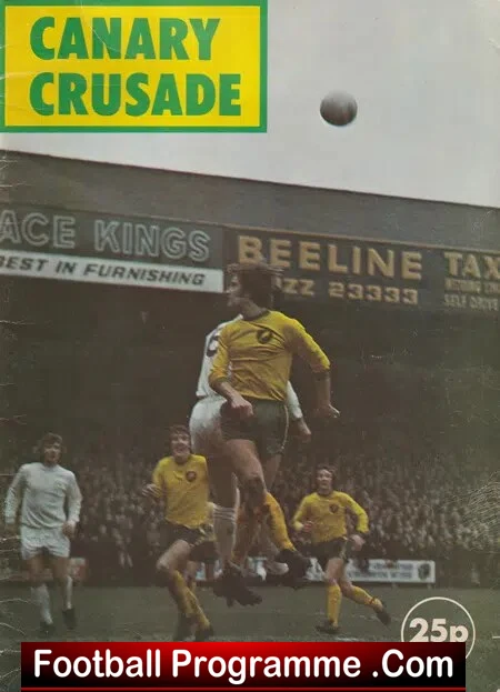 Norwich City Football Club Canary Crusade 1970s