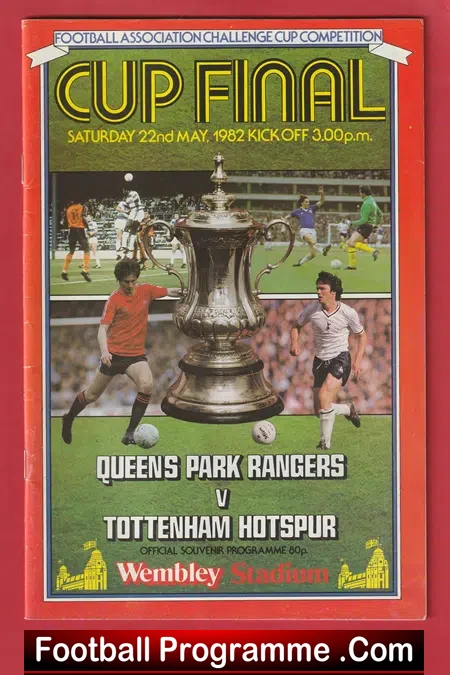 Queens Park Rangers v Tottenham 1982 – FA Cup Final