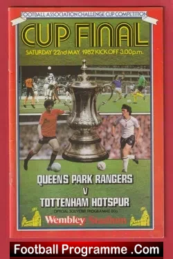 Queens Park Rangers v Tottenham 1982 – FA Cup Final