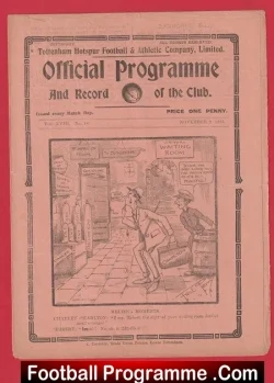 Tottenham Hotspur v Charlton Athletic 1925 1920s