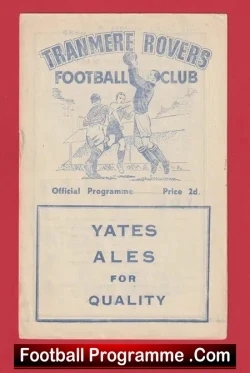 Tranmere Rovers v Witton Albion 1955 – Reserves Match