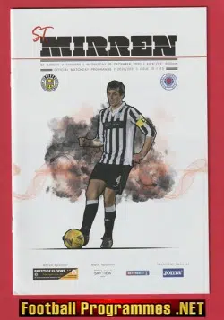 St Mirren v Glasgow Rangers 2020