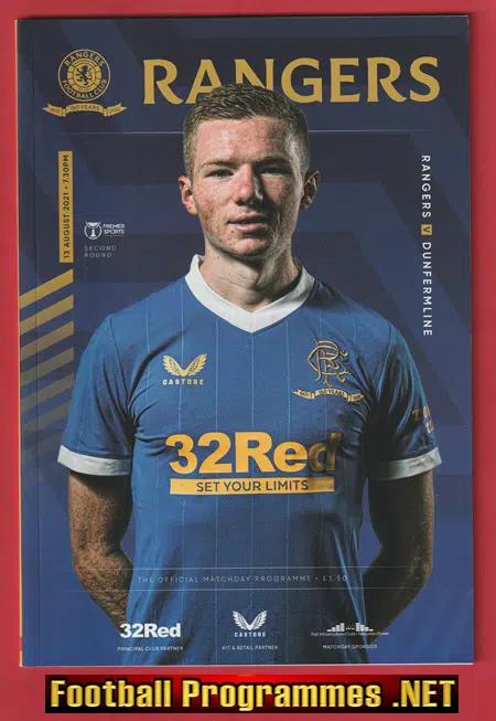 Glasgow Rangers v Dunfermline Athletic 2021 - Scottish Cup