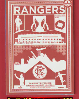 Glasgow Rangers v Peterhead 2016 – Scottish Cup