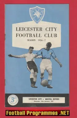 Leicester City v Bristol Rovers 1957