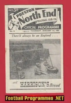 Preston North End v Blackpool 1953