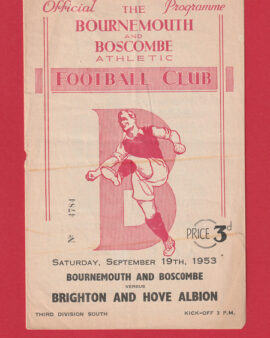 Bournemouth Boscombe v Brighton 1953