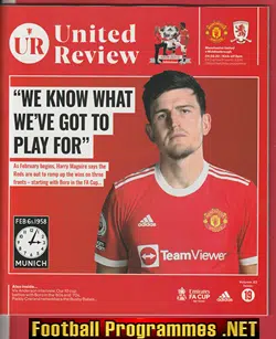 Manchester United v Middlesbrough 2022 - FA Cup