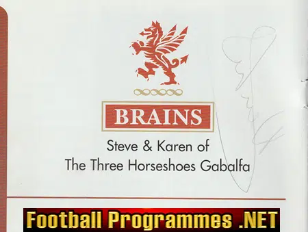 Villa FC 30th Anniversary 1969 - 1999 - SIGNED Denis Law