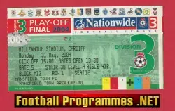 Huddersfield Town v Mansfield Town 2004 Third Division Play Off