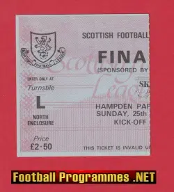 Heart Of Midlothian v Glasgow Celtic 2019 - Cup Final Ticket ???