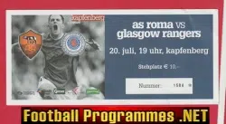 Roma v Glasgow Rangers 2019 - Football Ticket Italy