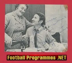 Manchester United Carlo Sartori Autographed Picture Man Utd 1965 – 1973