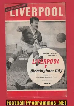 Liverpool v Birmingham City 1963 - 1960s