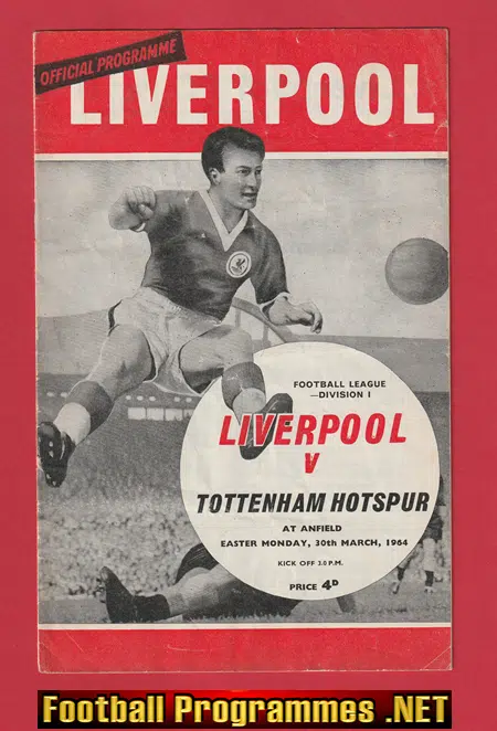 Liverpool v Tottenham 1964 – 1960s
