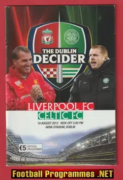 Liverpool v Glasgow Celtic 2013 - In Dublin - Ireland