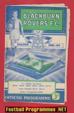 Blackburn Rovers v Liverpool 1963