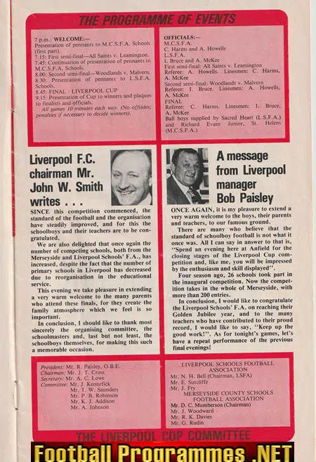 All Saints v Leamington 1982 - Woodlands v Malvern Liverpool Cup