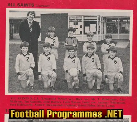 All Saints v Leamington 1982 - Woodlands v Malvern Liverpool Cup