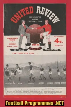 Manchester United v Chelsea 1957 – Munich Disaster Season