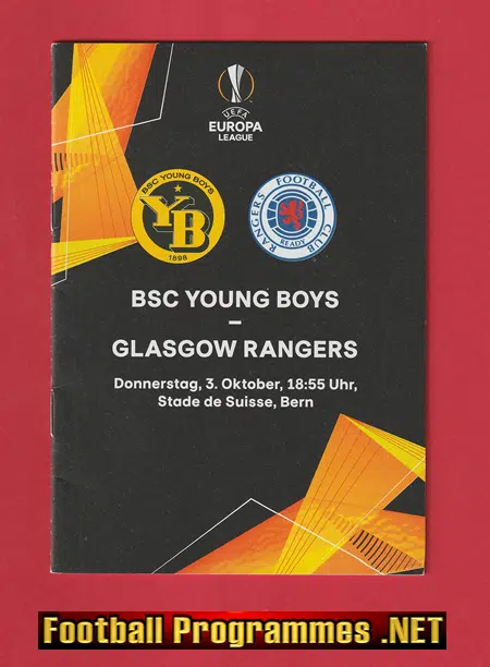 BSC Young Boys v Glasgow Rangers 2019 - Bern Switzerland