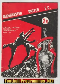 Manchester United Championship Souvenir 1966 – 967