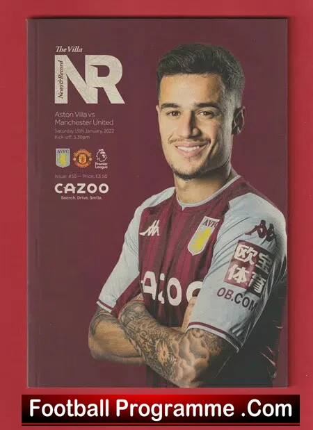 Aston Villa v Manchester United 2022