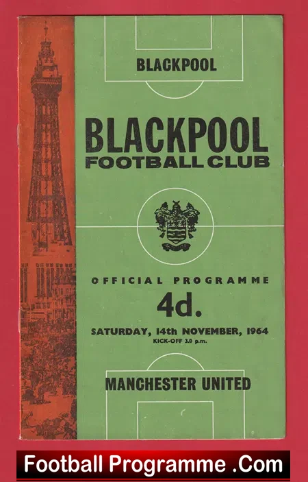 Blackpool v Manchester United 1964 - Man United