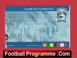 Cardiff City v QPR 2003 – Ticket Division Two Play Off