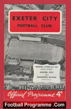 Exeter City v Tranmere Rovers 1963