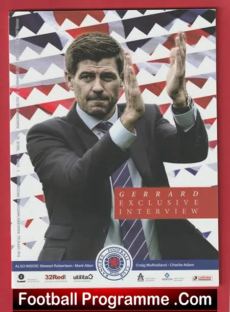 Glasgow Rangers v Glasgow Celtic 2019 - Auld Firm Derby Match