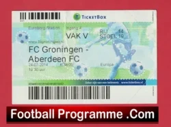 Groningen v Aberdeen 2014 – Football Ticket Netherlands