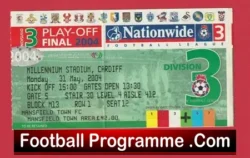 Huddersfield Town v Mansfield Town 2004 Third Division Play Off