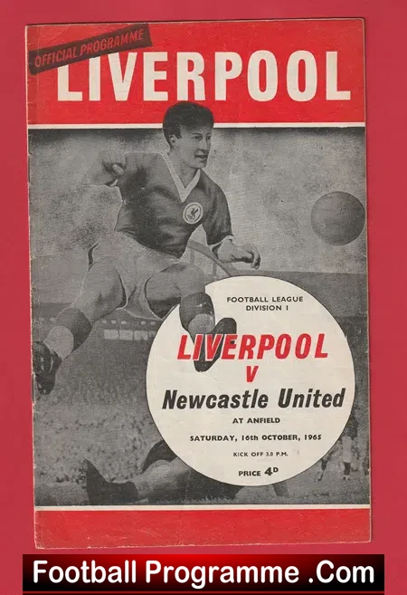 Liverpool v Newcastle United 1965 – 1960s