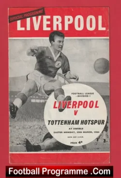 Liverpool v Tottenham 1964 – 1960s