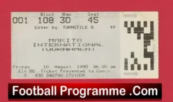 Makita International Football Tournament 1990 – Arsenal Villa