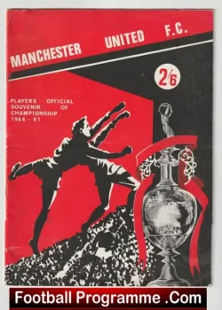Manchester United Championship Souvenir 1966 - 967 - football memorabilia