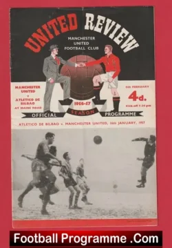 Manchester United v Athletico Bilbao 1957 – European Cup Match