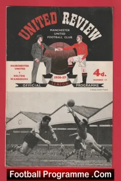 Manchester United v Bolton Wanderers 1956 – 1st Floodlight Game