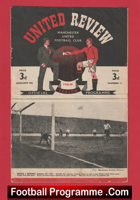 Manchester United v Bournemouth 1949 – Man Utd 1940s