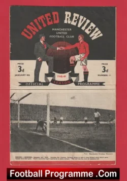 Manchester United v Bournemouth 1949 – Man Utd 1940s