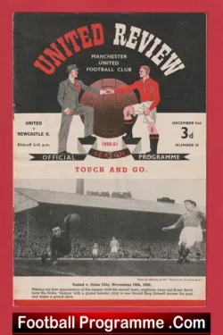 Manchester United v Newcastle United 1950 – Man Utd