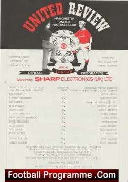 Manchester United v Newcastle United 1993 – Reserves B Robson