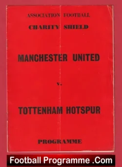 Manchester United v Tottenham 1967 – Charity Shield PIRATE