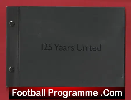 Newcastle United Football Club 125 Years of History Booklet