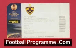 NK Maribor v Tottenham 2012 – Football Ticket Slovenia