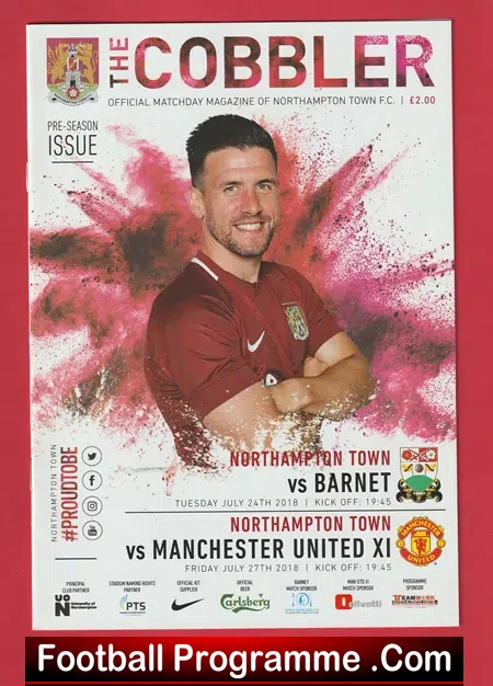 Northampton Town v Manchester United 2018 – Pre Season Friendly