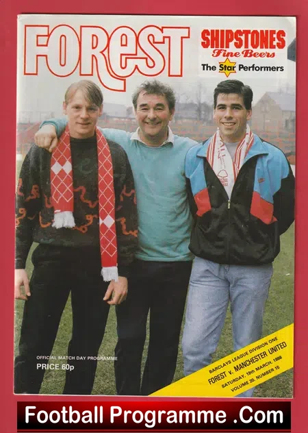Nottingham Forest v Manchester United 1988 – Man Utd