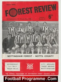 Nottingham Forest v Notts County 1969 – FA County Cup Final