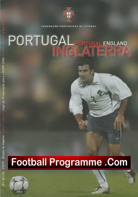 Portugal v England 2004